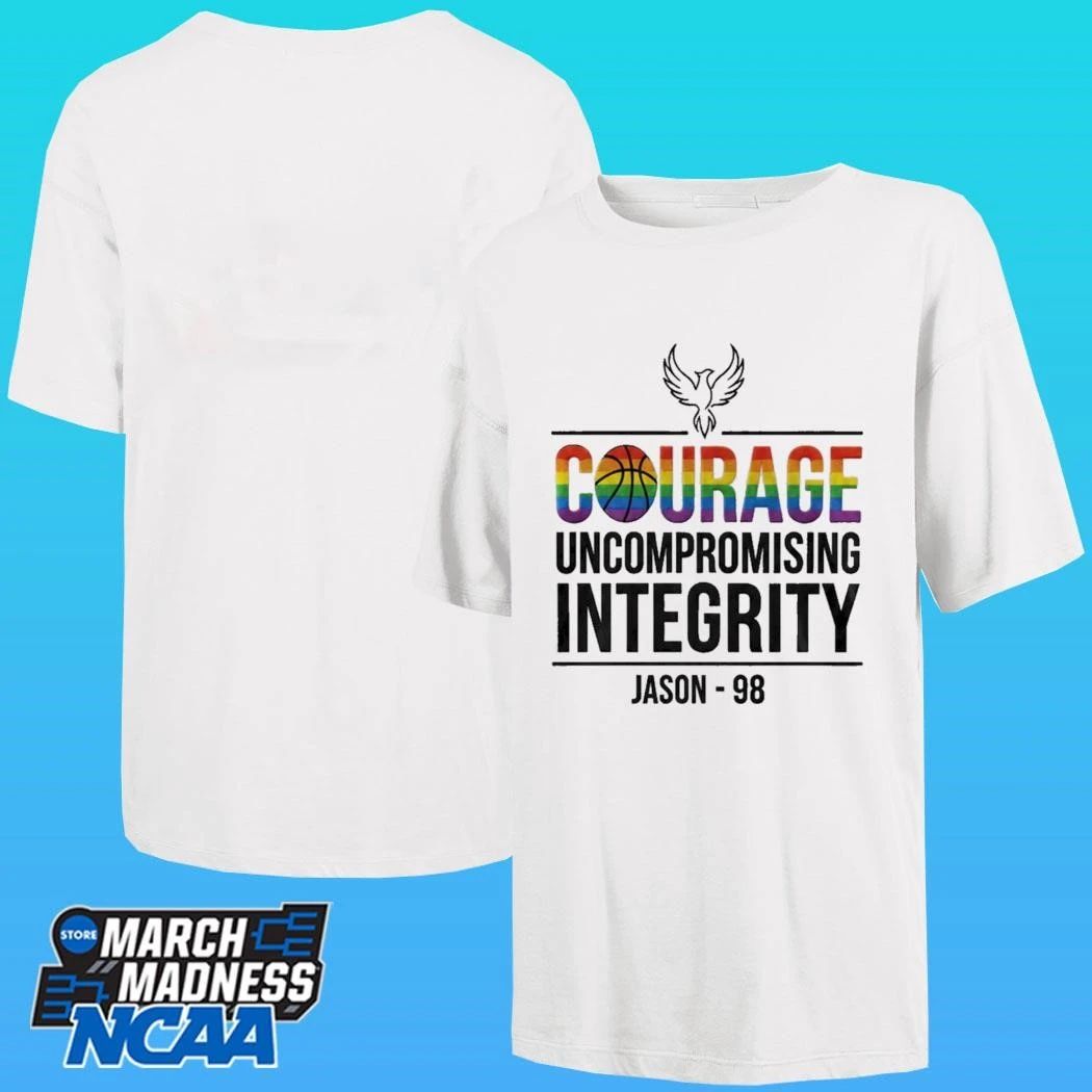 Courage Uncompromising Integrity Jason 98 Commemorative Shirt