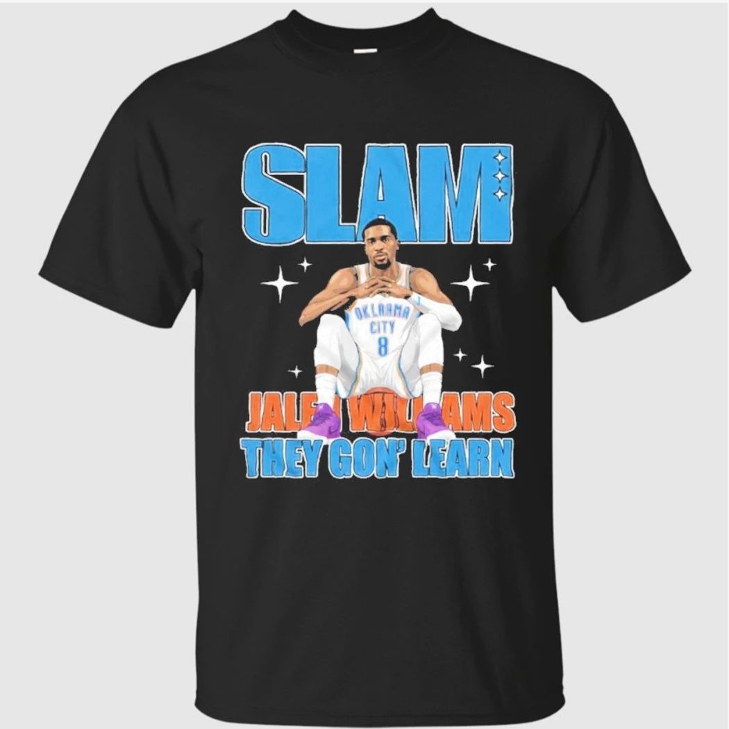 Jalen Williams Oklahoma City Thunder SLAM Fashion Player Graphic Shirt