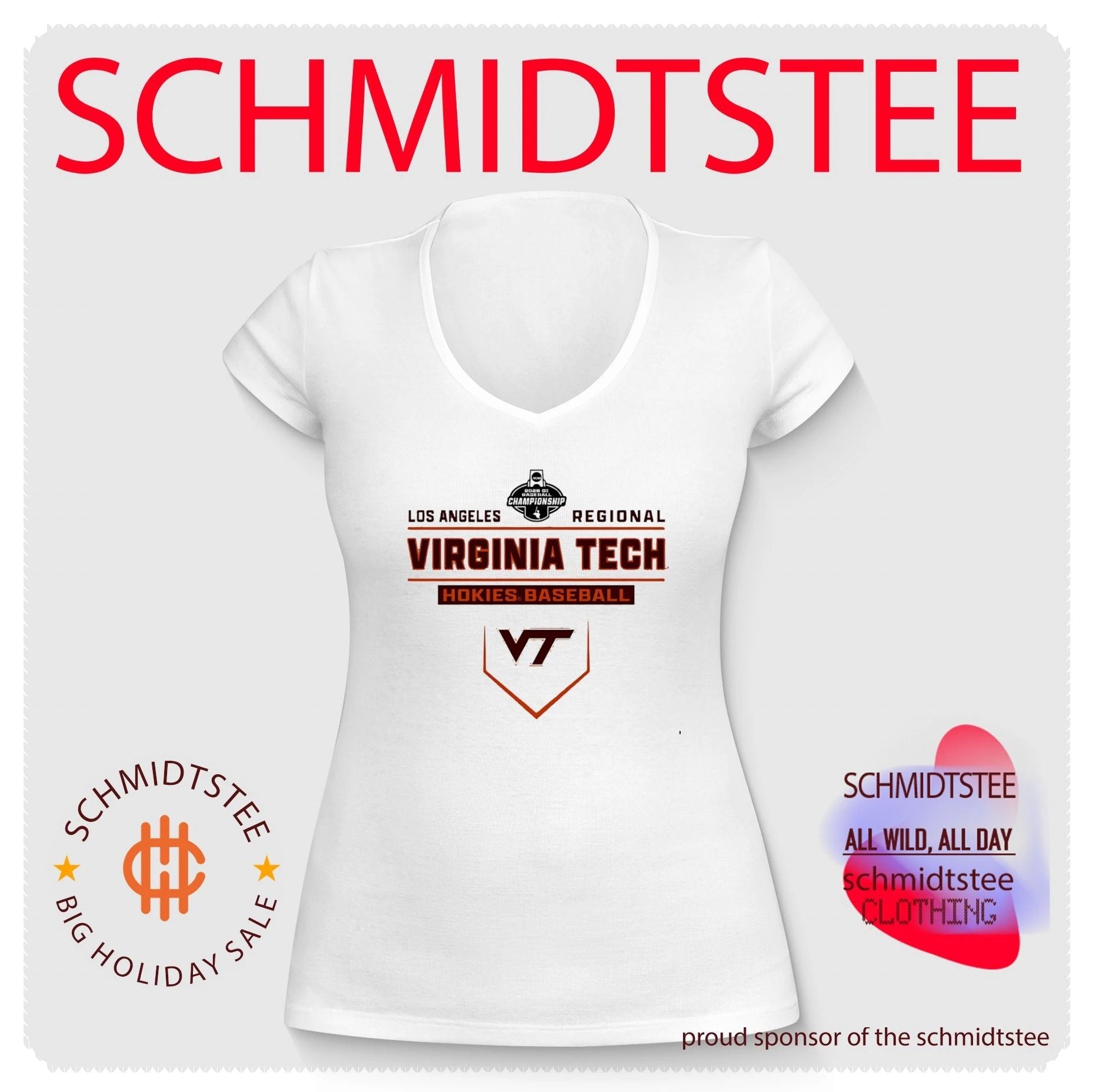 Virginia Tech Baseball 2026 Regional Bound shirt