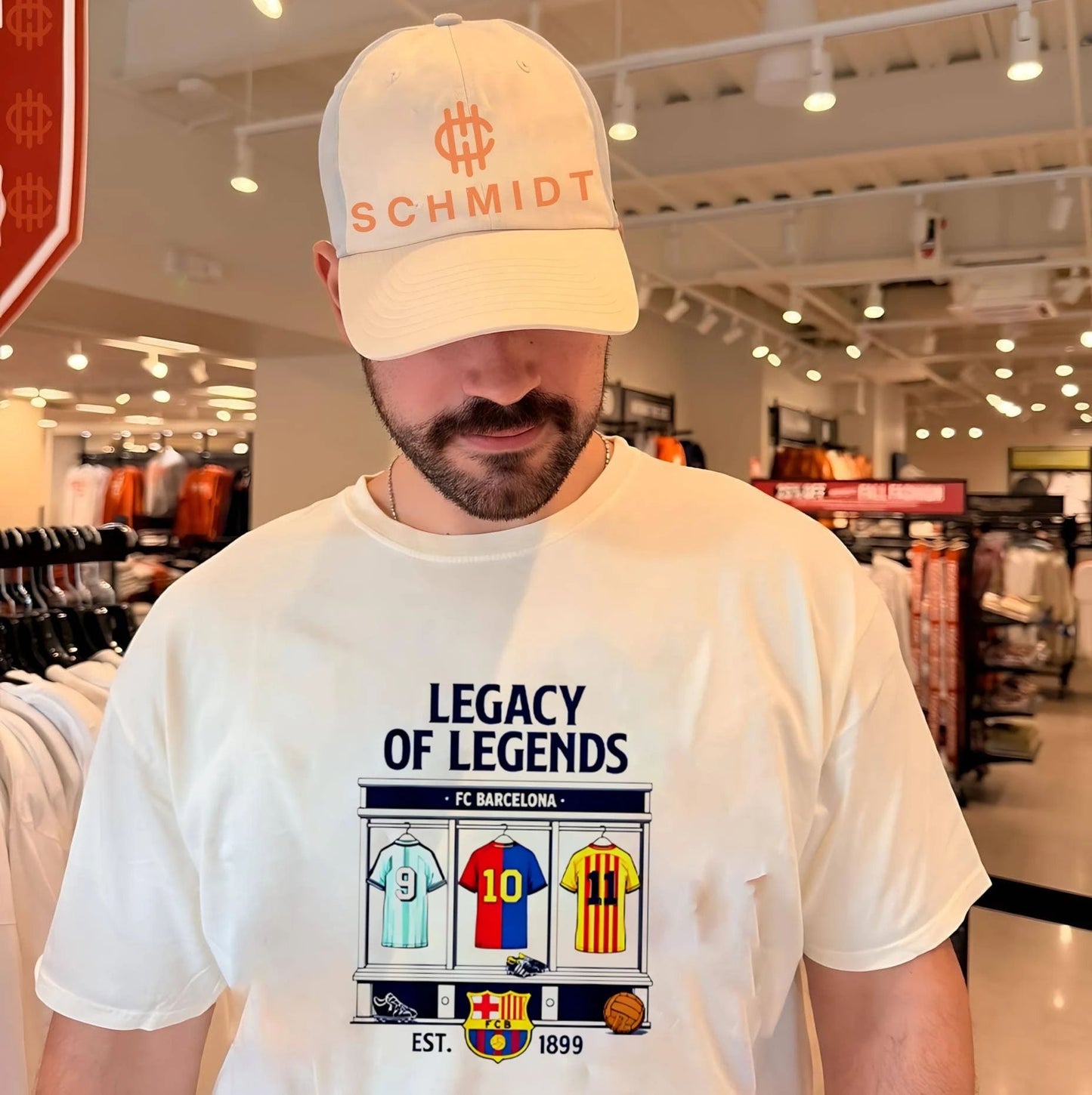 FC Barcelona Legacy Of Legends Est 1899 Shirt