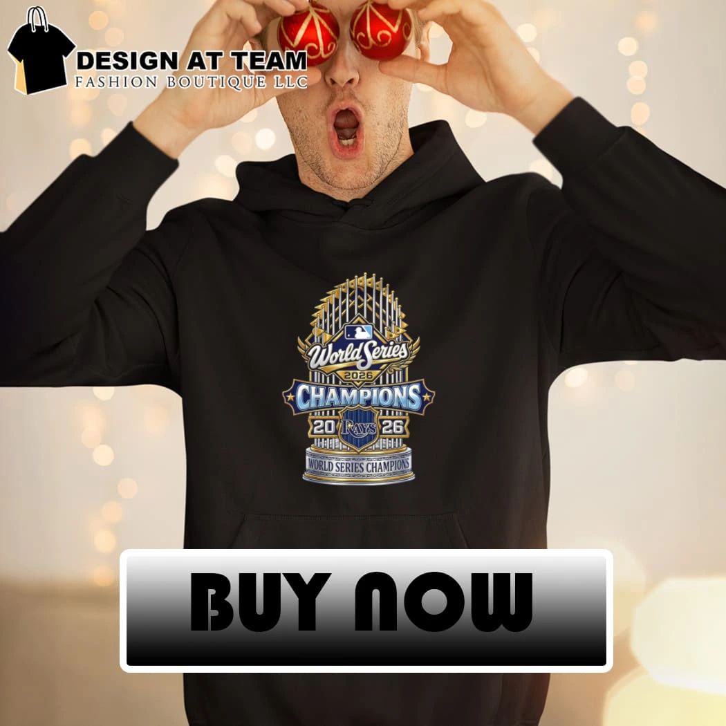 Tampa Bay Rays World Series 2026 Champions Trophy Baseball shirt