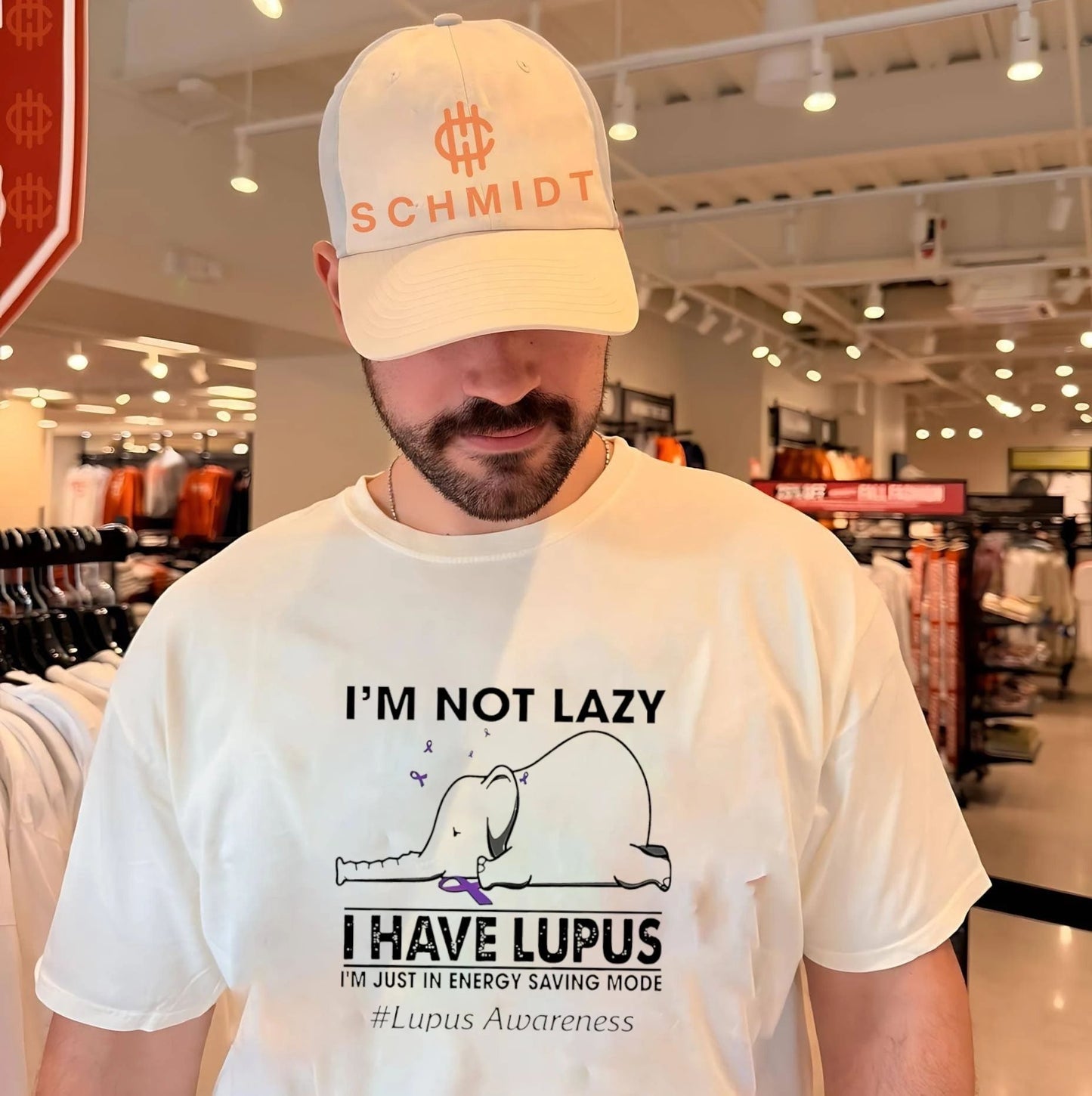 I’m not lazy I have Lupus I’m just in energy saving mode Lupus Awareness shirt