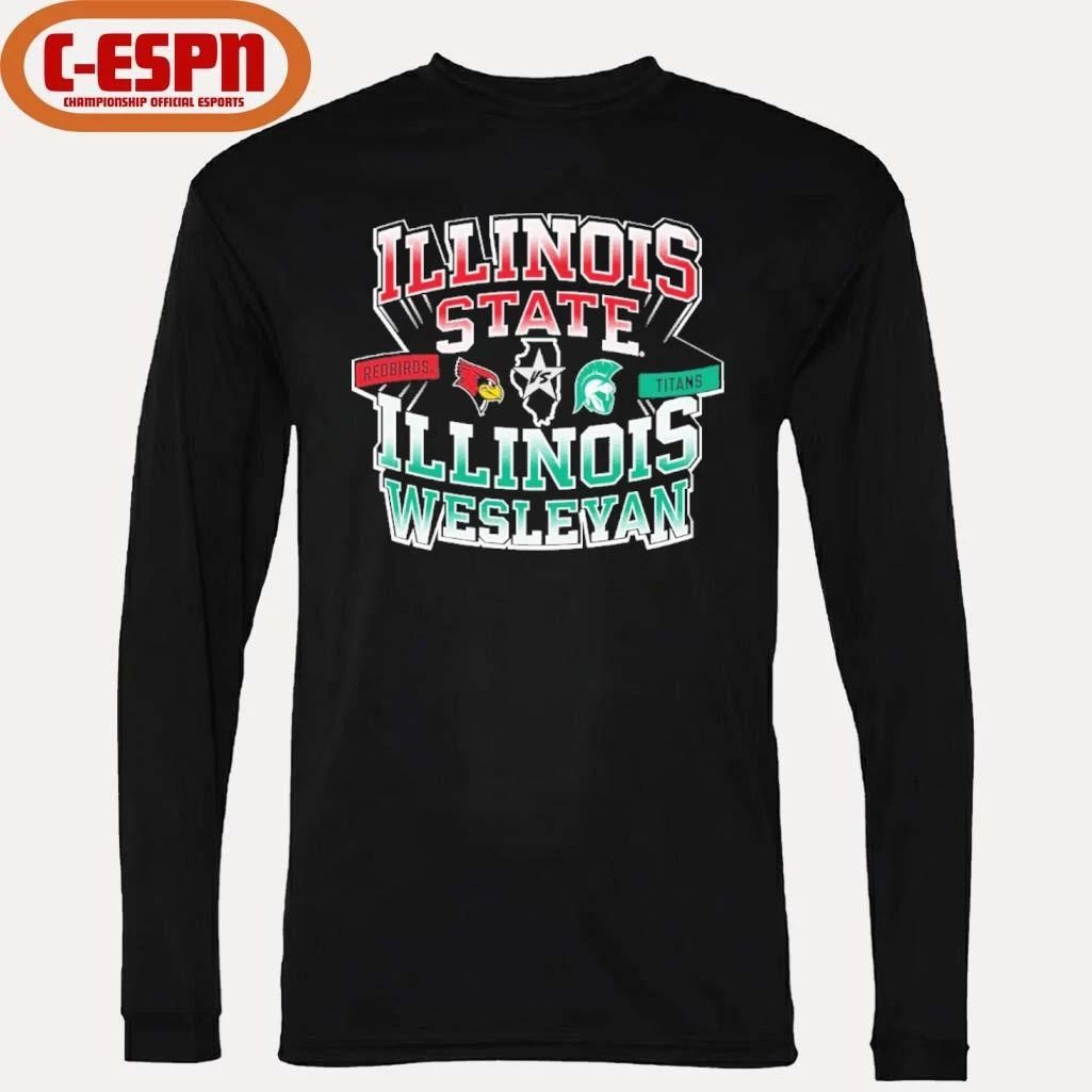 Illinois Wesleyan Redbirds vs Illinois Wesleyan Titans Basketball Shirt