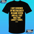 Buffalo Sabres I Got Screwed By Wes Mccauley In Game Seven And All I Got Was This Lousy Shirt