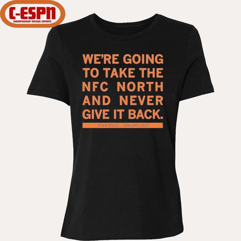 Ryan Poles Chicago Bears Take The North Shirt
