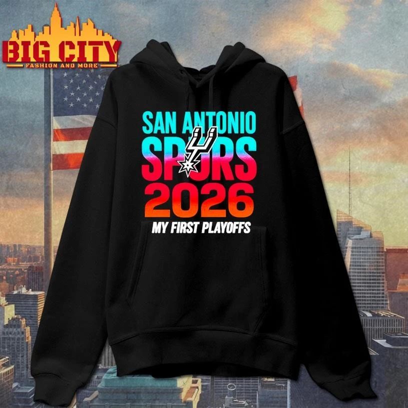 San Antonio Spurs 2026 NBA Playoffs My First Playoffs shirt