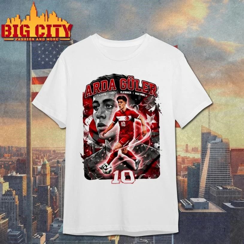 Arda Guler Turkey Number 10 World Cup 2026 Shirt