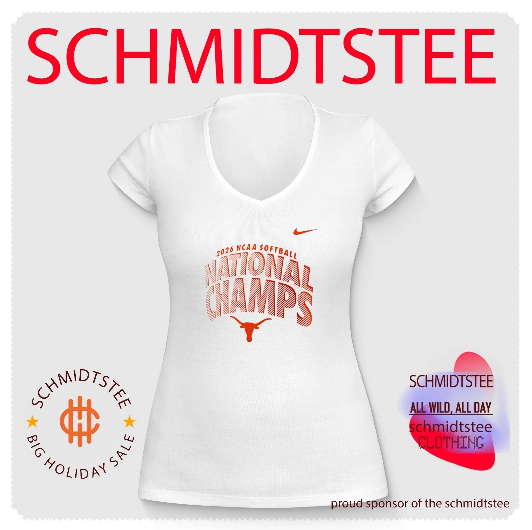 Texas Longhorns Softball 2026 NCAA Women’s College World Series National Champions shirt