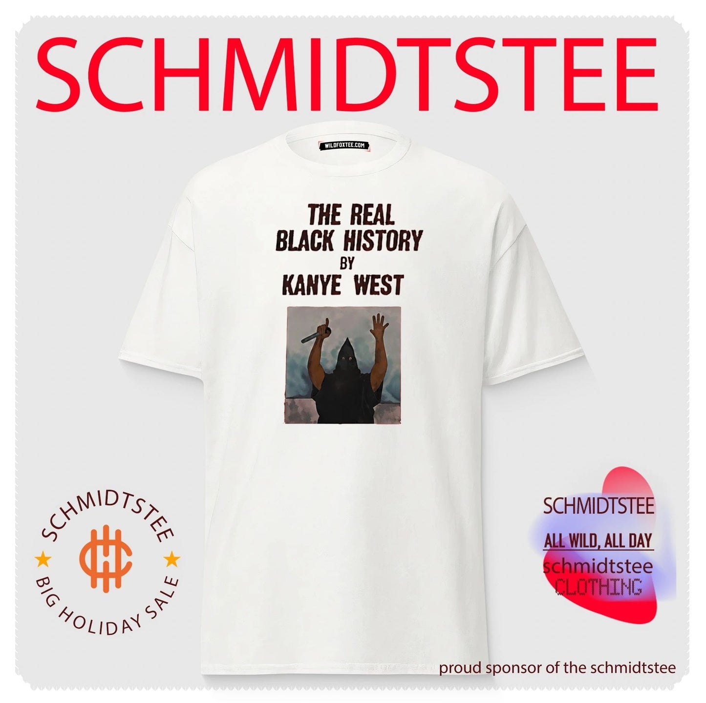 Scary Movie 6 Ye The Real Black History By Kanye West Shirt
