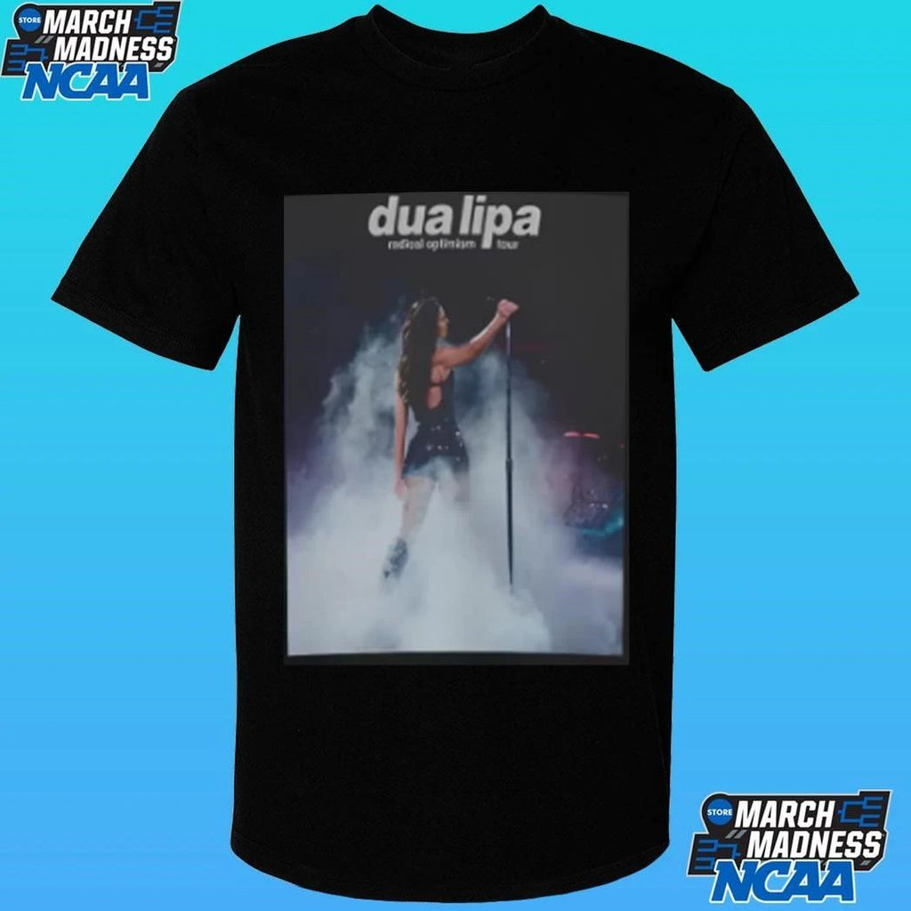 Dua Lipa Print Round Neck Shirt