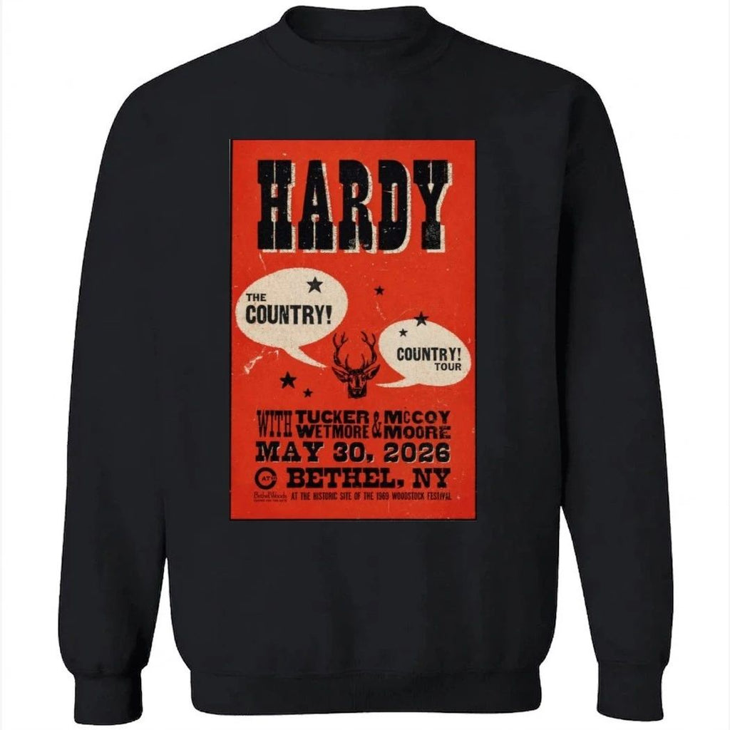 HARDY Bethel, New York May 30 2026 Poster Shirt