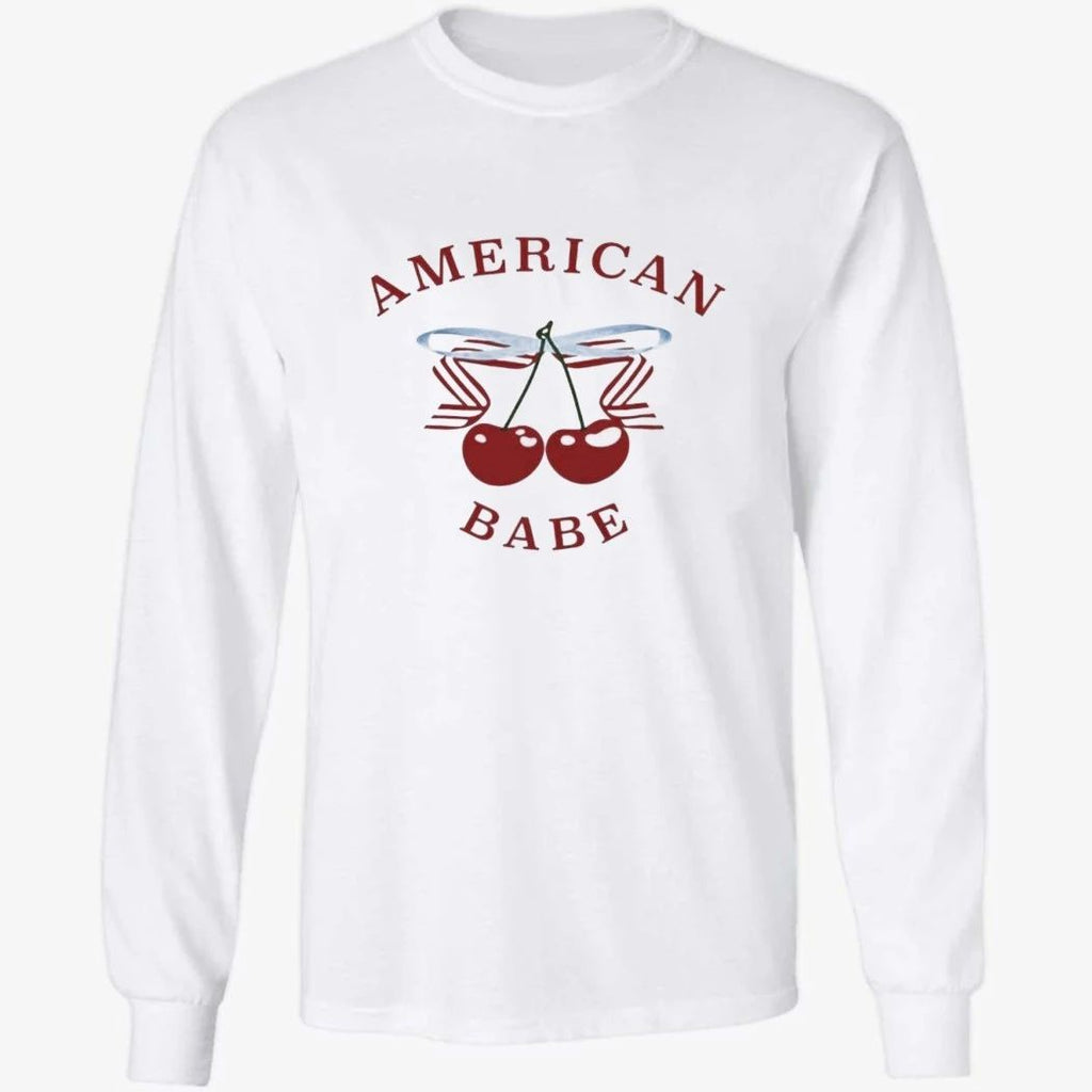 Elise Kibler Wearing American Babe Shirt
