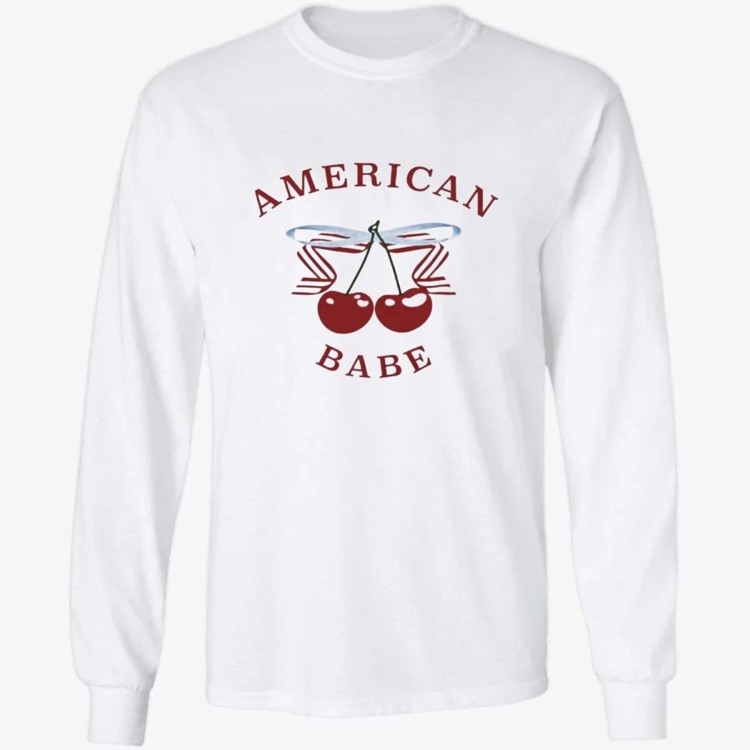 Elise Kibler Wearing American Babe Shirt
