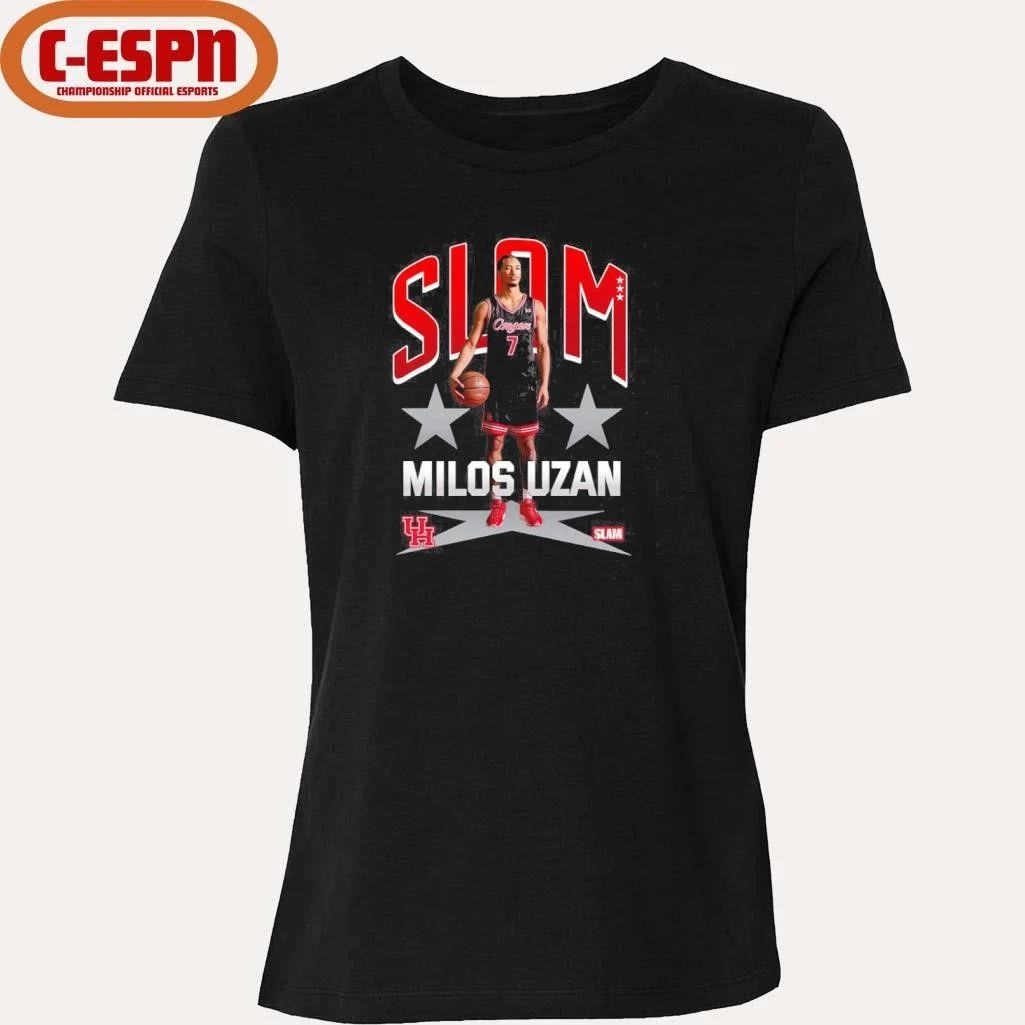 SLAM Houston Men’s Basketball Milos Uzan Remix Shirt