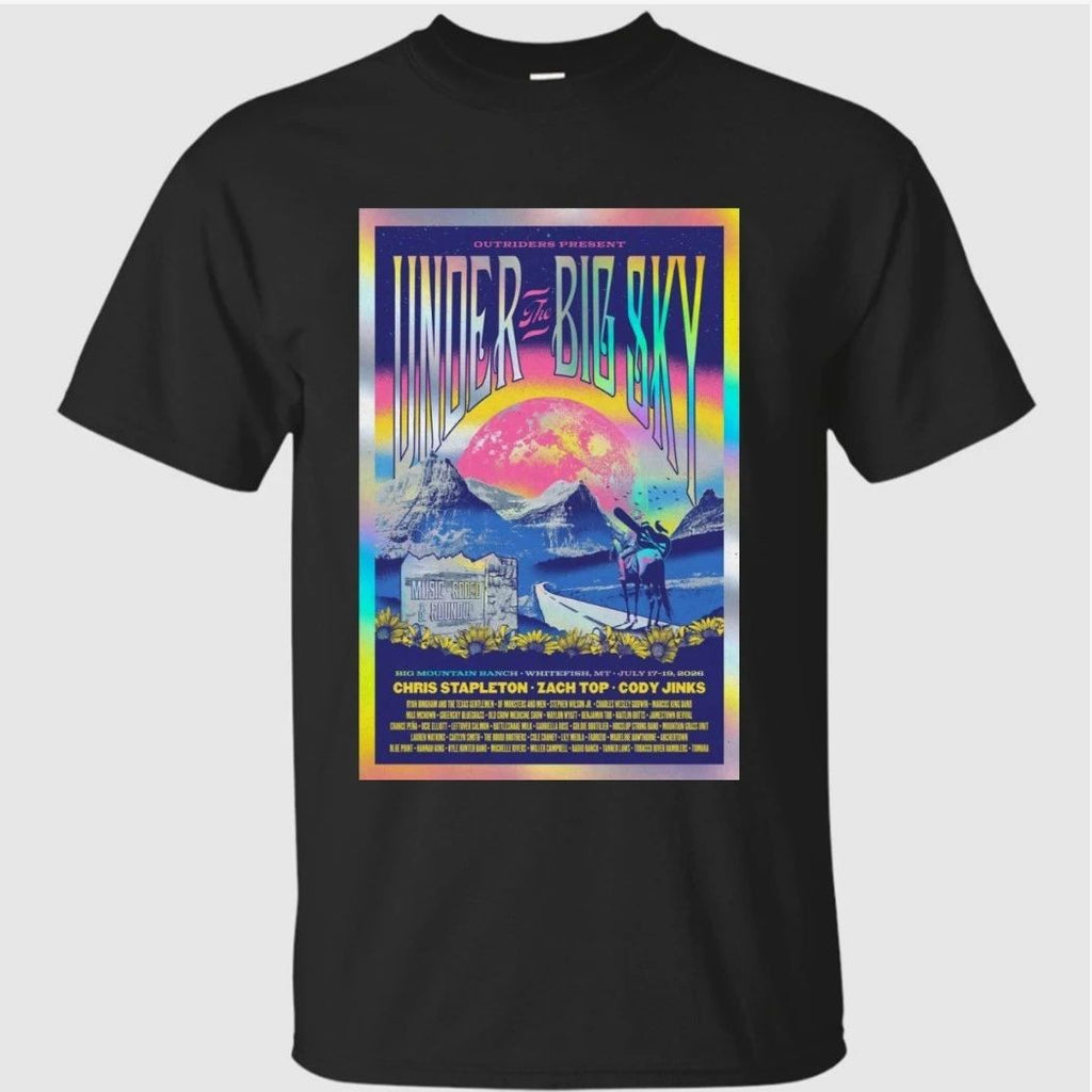 2026 Under the Big Sky Event Poster Shirt