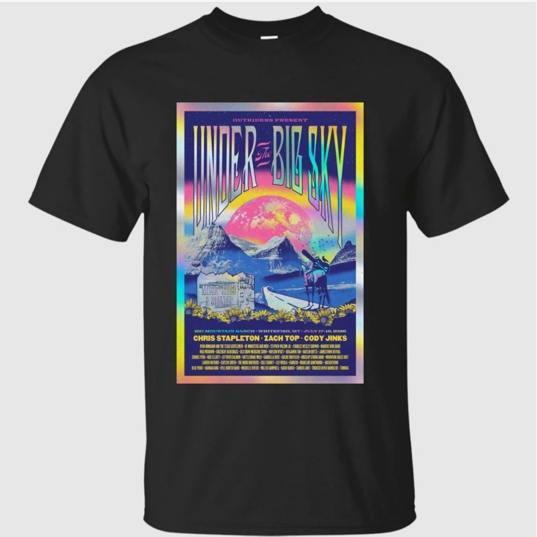 2026 Under the Big Sky Event Poster Shirt