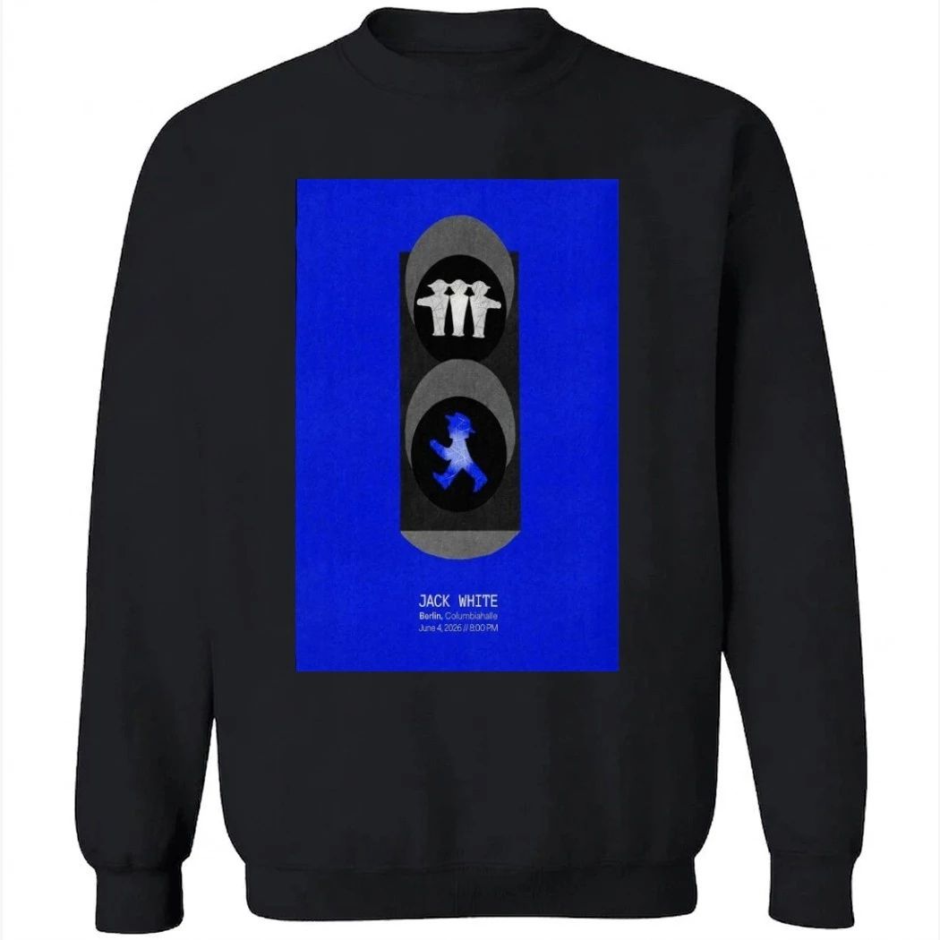 Jack White Berlin Columbiahalle, 04 June 2026 Poster Shirt