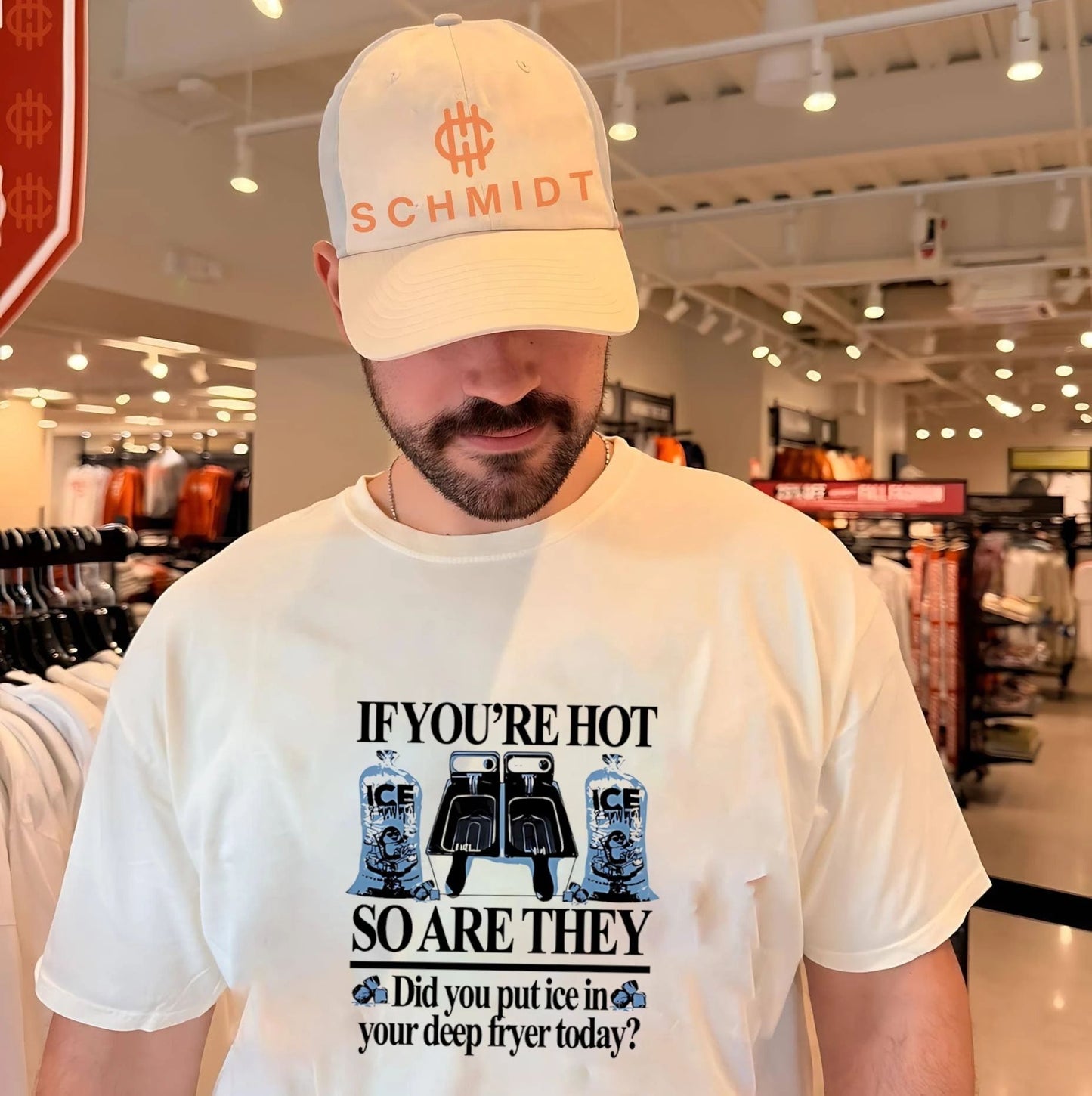 If you’re hot so are they did you put ice in your deep fryer today shirt