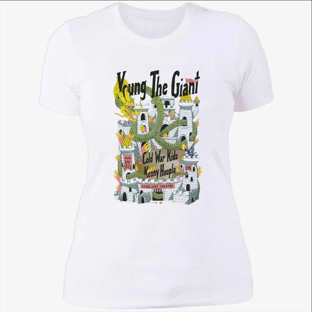 Young The Giant 8-2-2026 Kansas City MO Poster Shirt