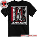 Texas Tech Red Raiders Big 12 CHAMPIONSHIP Winner Win Trophy Shirt