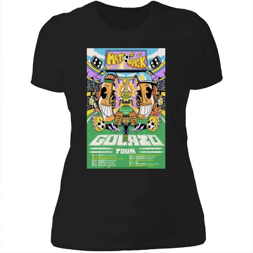 Matt & Zack GOLAZO Tour 2026 Poster Shirt