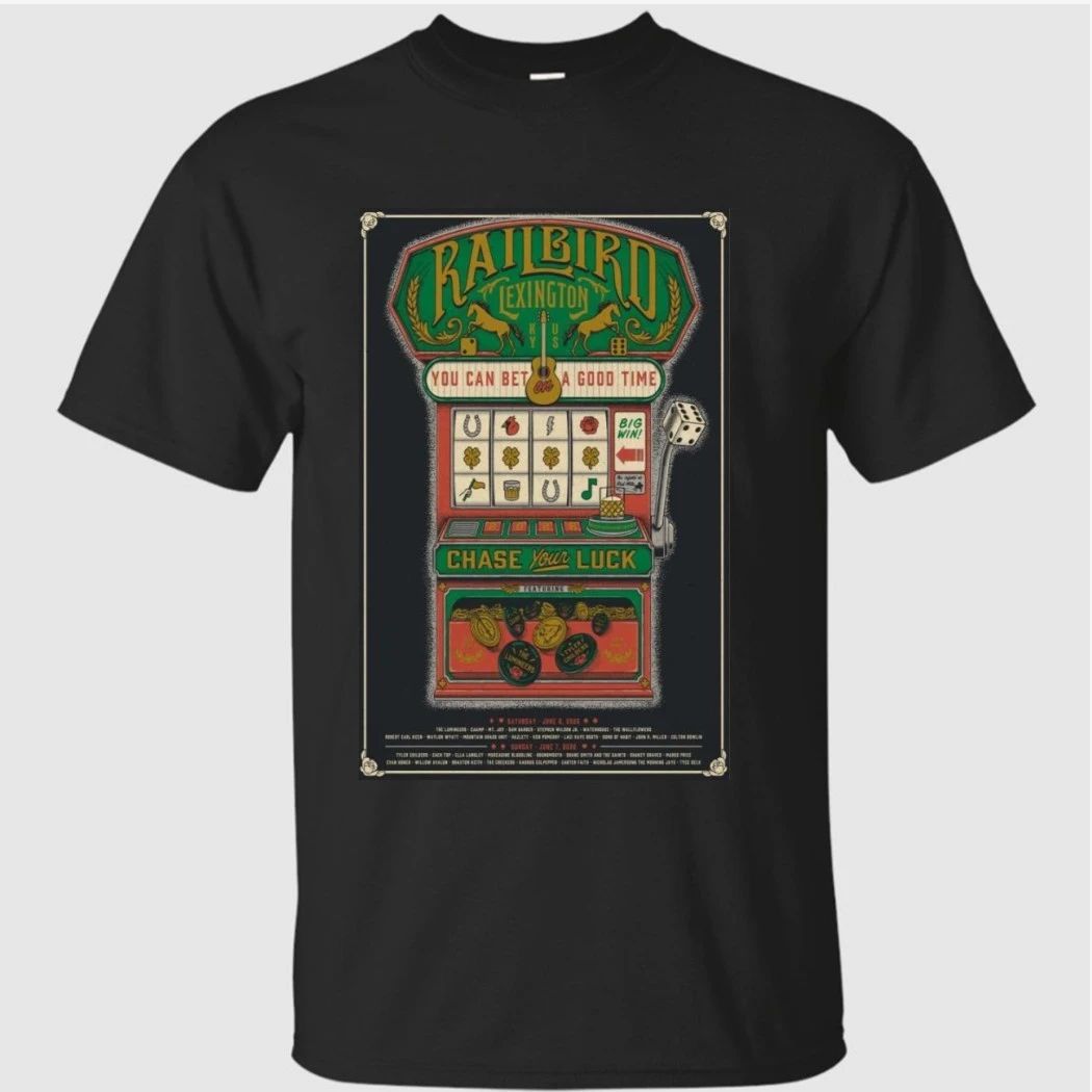 Railbird Festival Event Lexington, KY June 6-7, 2026 Poster Shirt