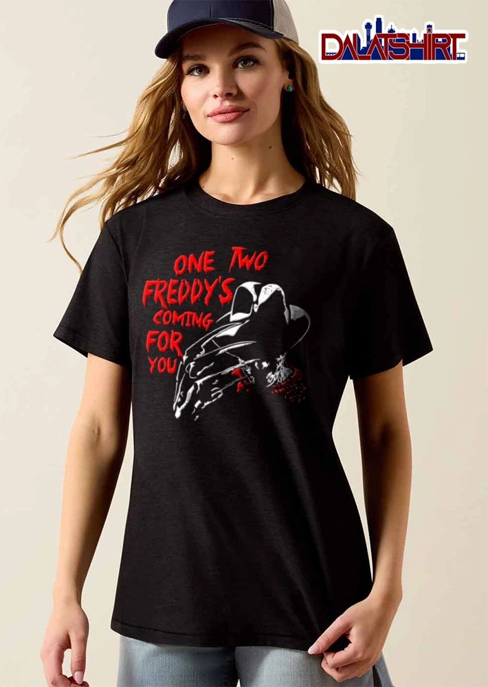 Nightmare On Elm Street Freddy Krueger One Two Freddys Coming For You shirt