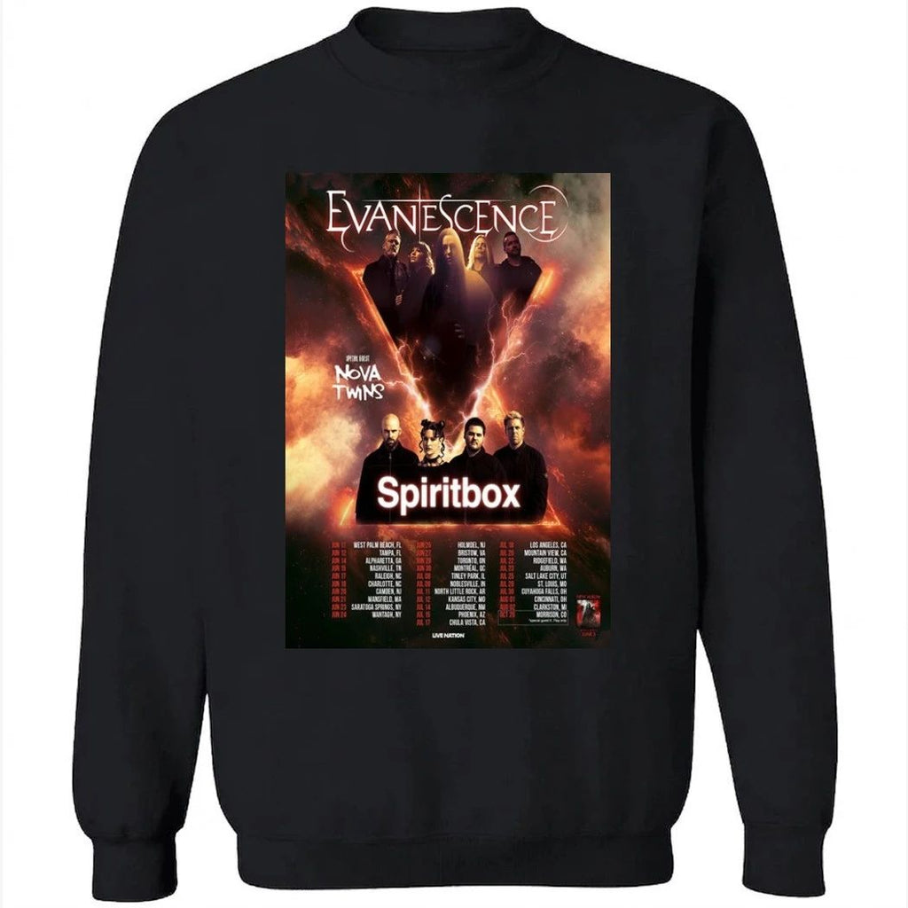 Evanescence Summer Tour 2026 Poster Shirt