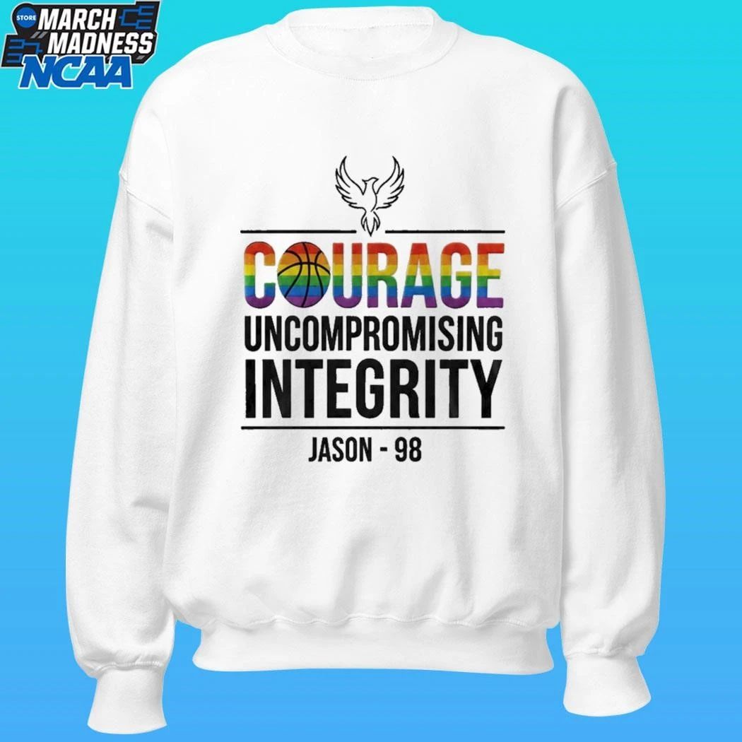 Courage Uncompromising Integrity Jason 98 Commemorative Shirt