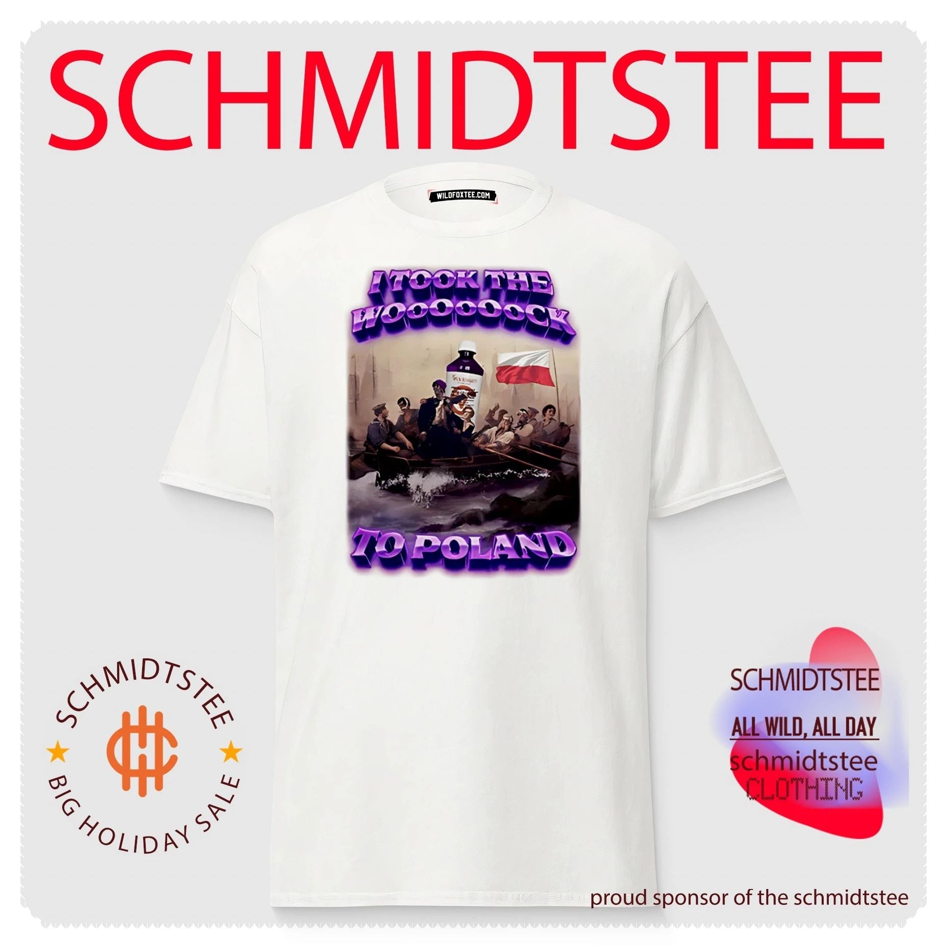 I took the wock to Poland meme shirt