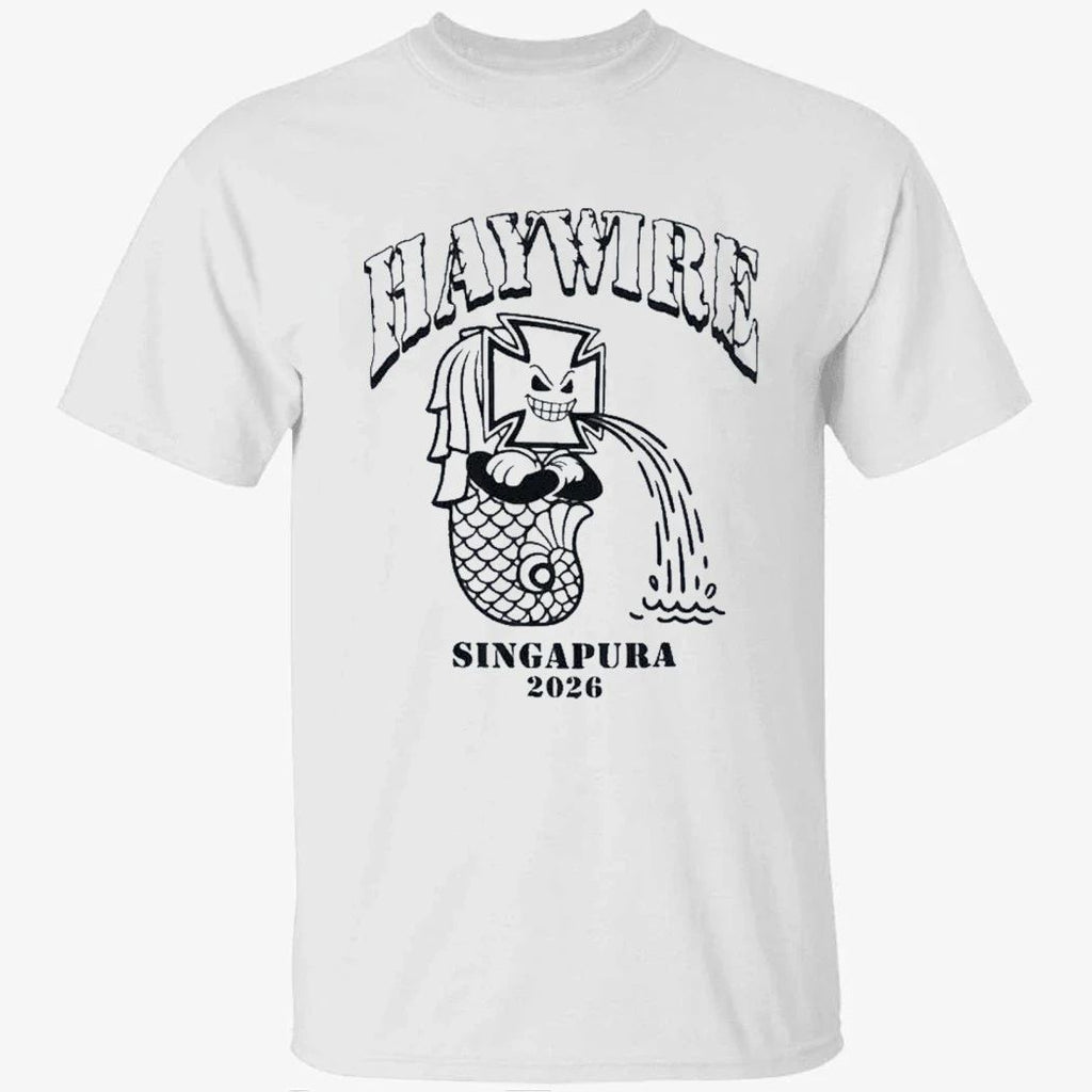 Haywire 617 Boston Hardcore Asia And Australia Tour At Singapore On May 2026 T-Shirt