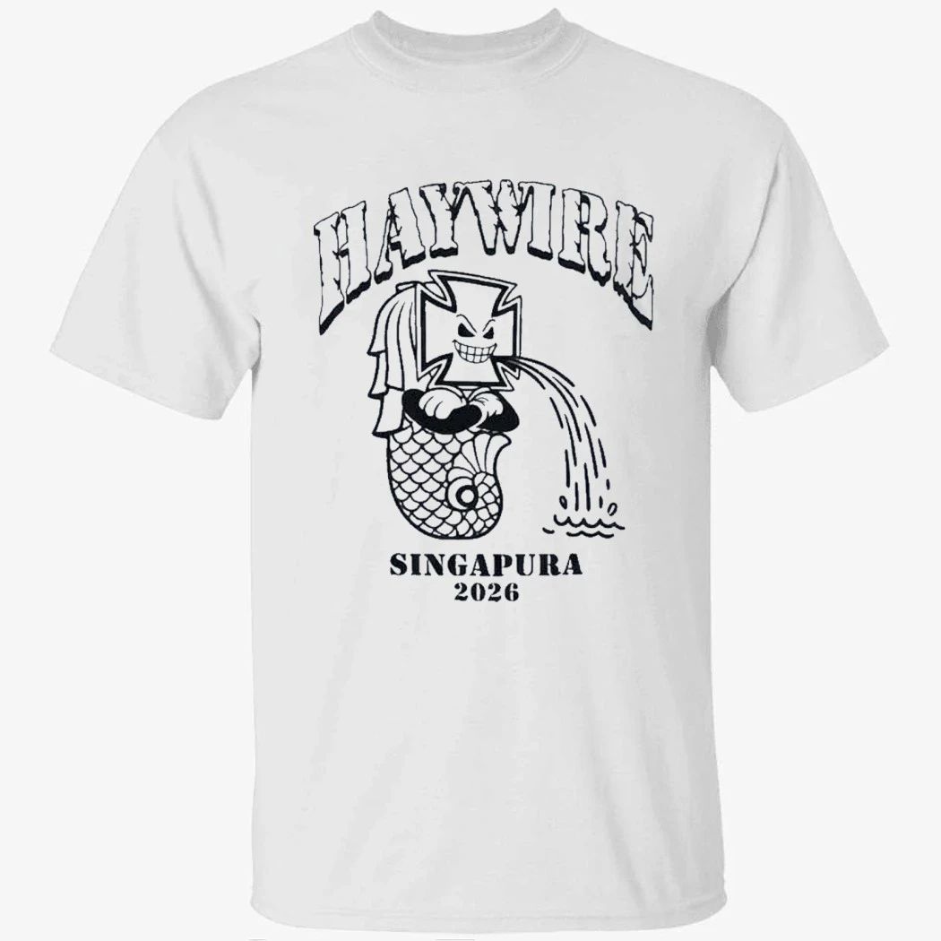 Haywire 617 Boston Hardcore Asia And Australia Tour At Singapore On May 2026 T-Shirt