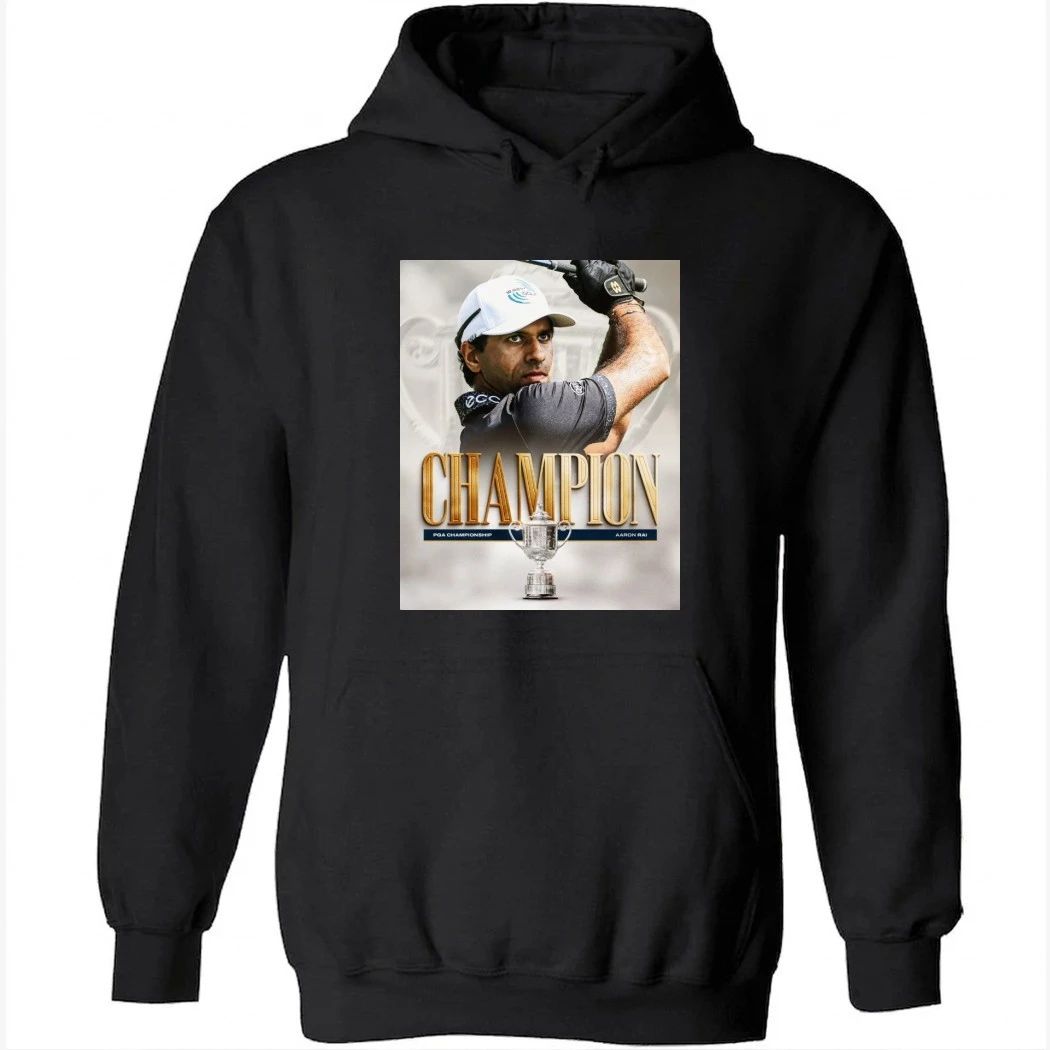 Aaron Rai PGA Championship Champion Shirt