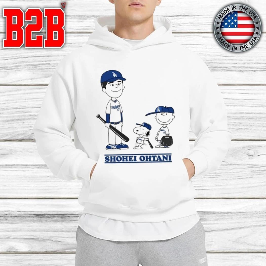 Peanuts Snoopy Shohei Ohtani Los Angeles Dodgers Shirt