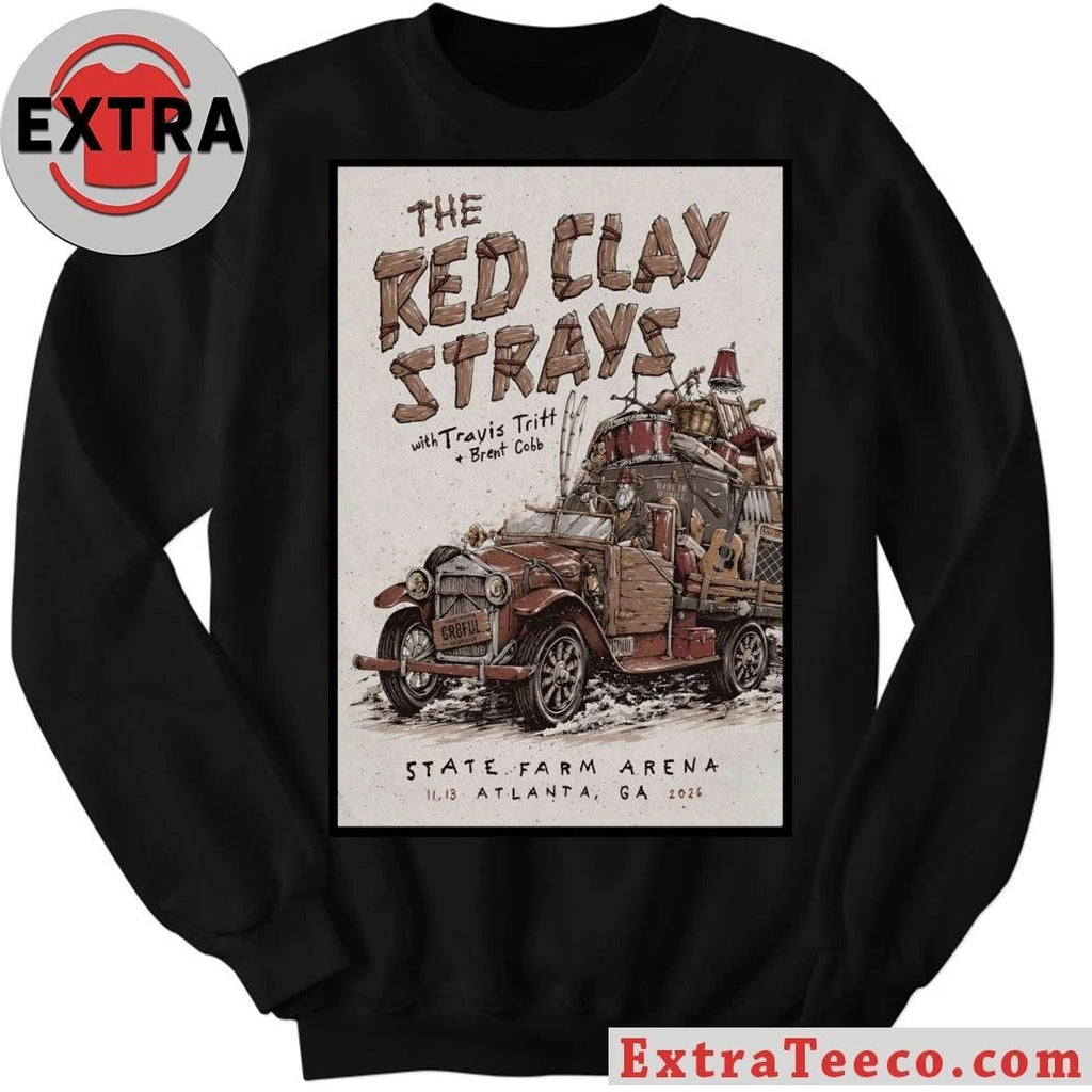 The Red Clay Strays November 13 2026 In Atlanta GA Poster Shirt