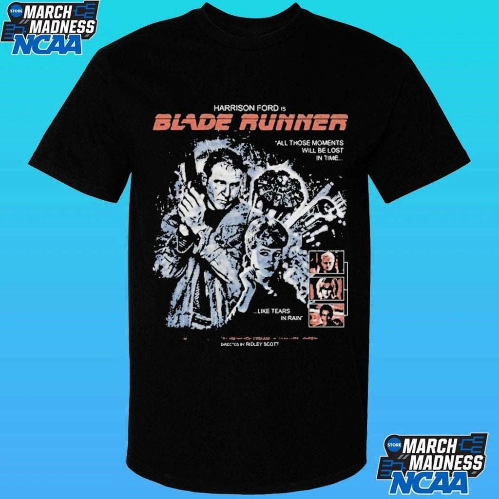 From The Void Harrison Ford Is Blade Runner All Those Moments Will Be Lost In Time Shirt