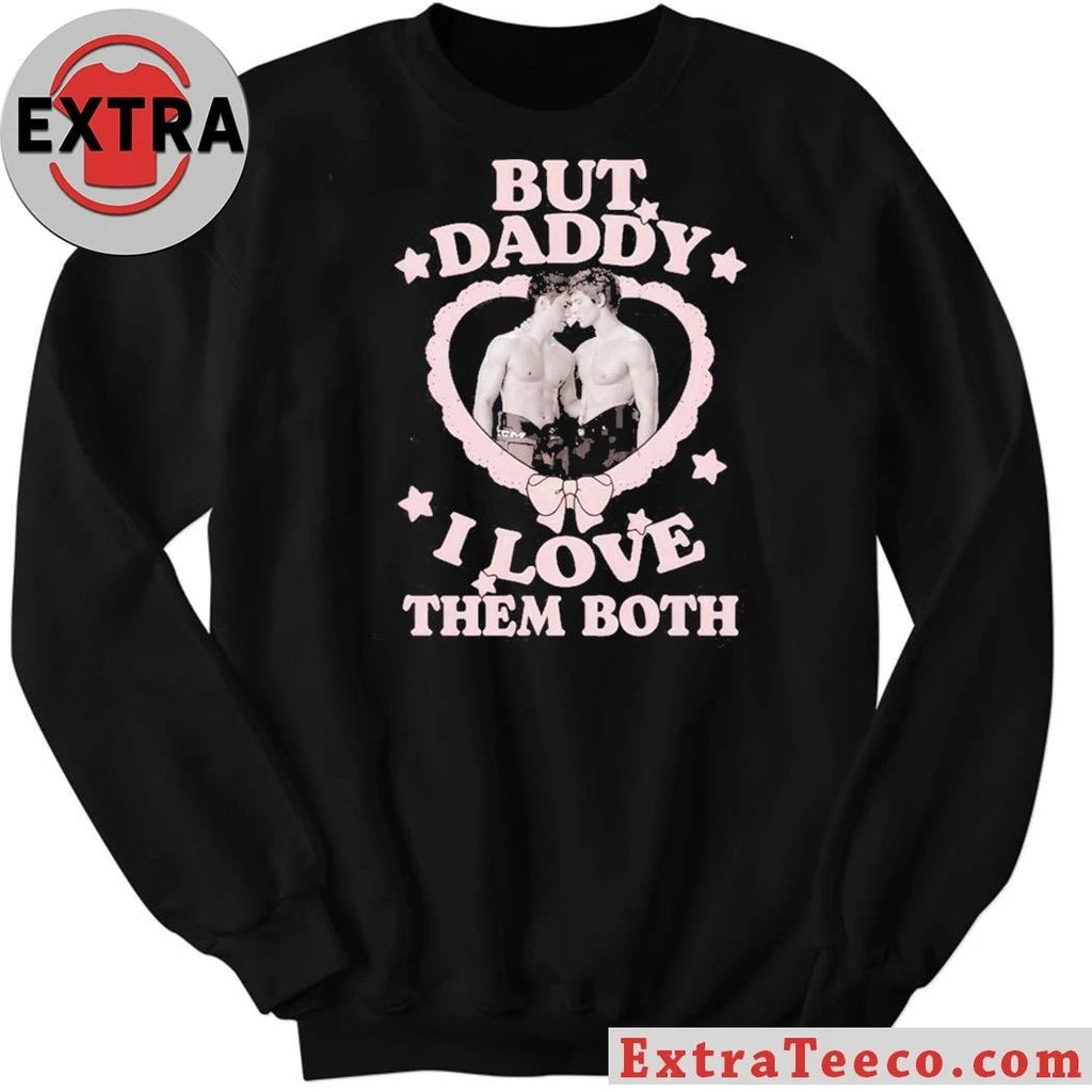 Heated Rivalry Hockey But Daddy I Love Them Both T-Shirt
