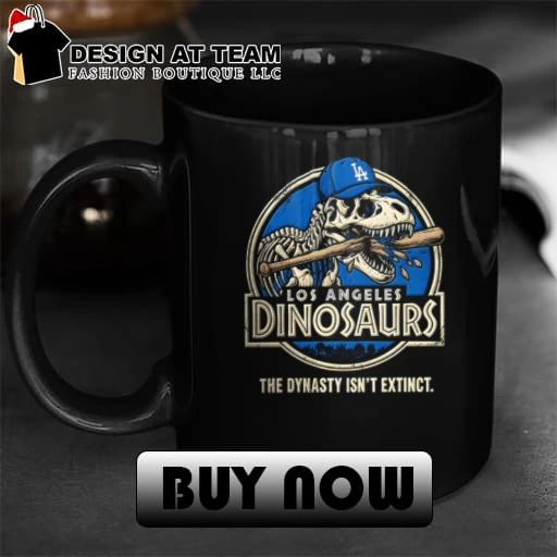 Los Angeles Dinosaurs LA Baseball Dino T-Rex Baseball the dynasty isn’t extinct shirt