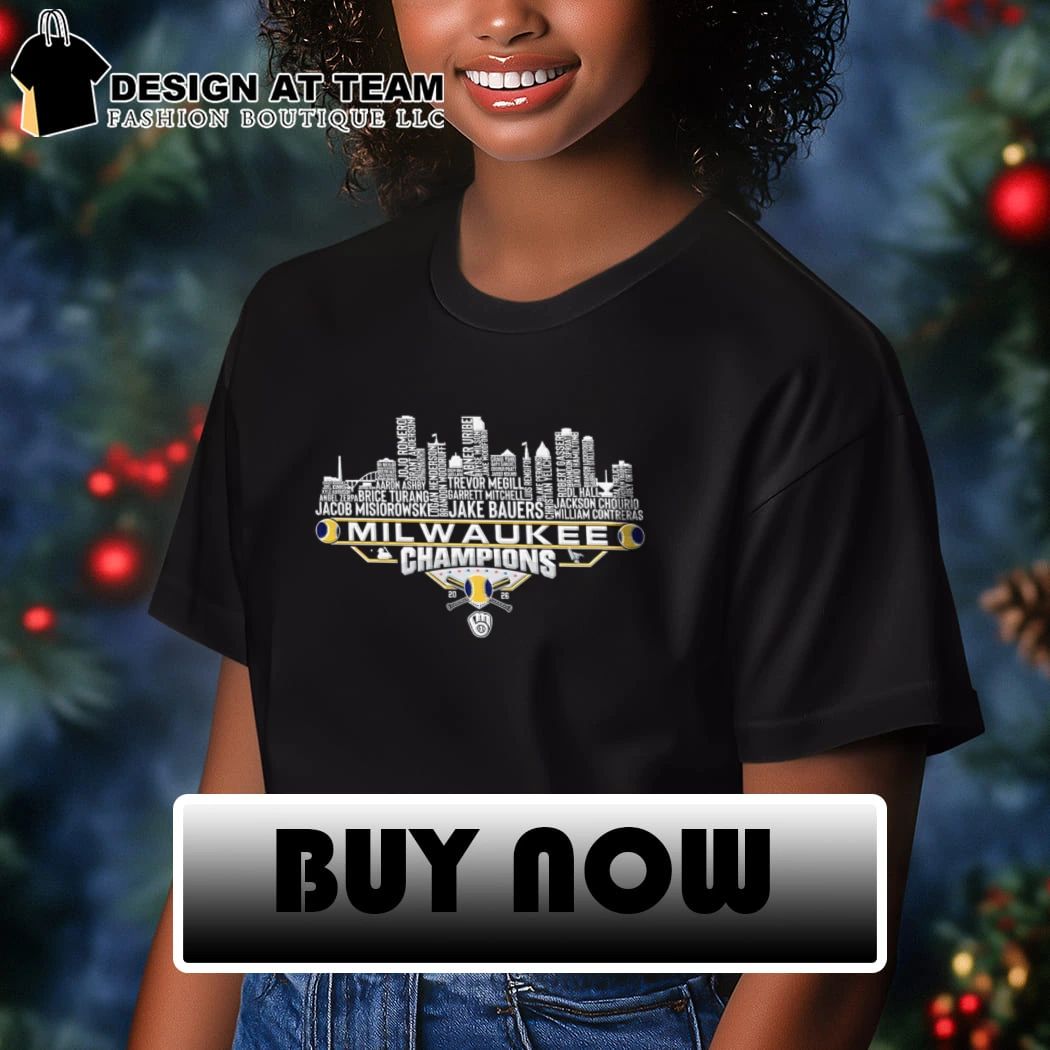 Milwaukee Baseball National Champions 2026 Milwaukee City Skyline shirt
