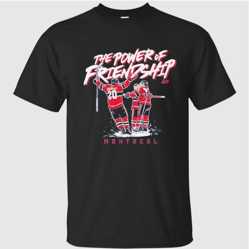 Cole Caufield, Nick Suzuki, & Juraj Slafkovsky The Power of Friendship Shirt