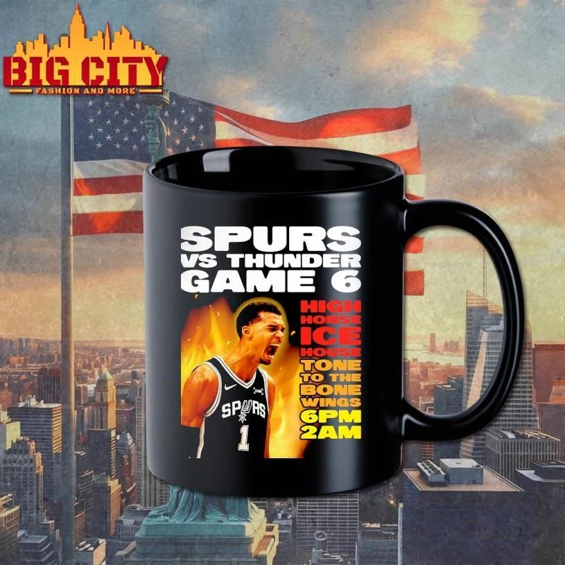 Victor Wembanyama San Antonio Spurs Game 6 NBA Playoffs Poster Shirt