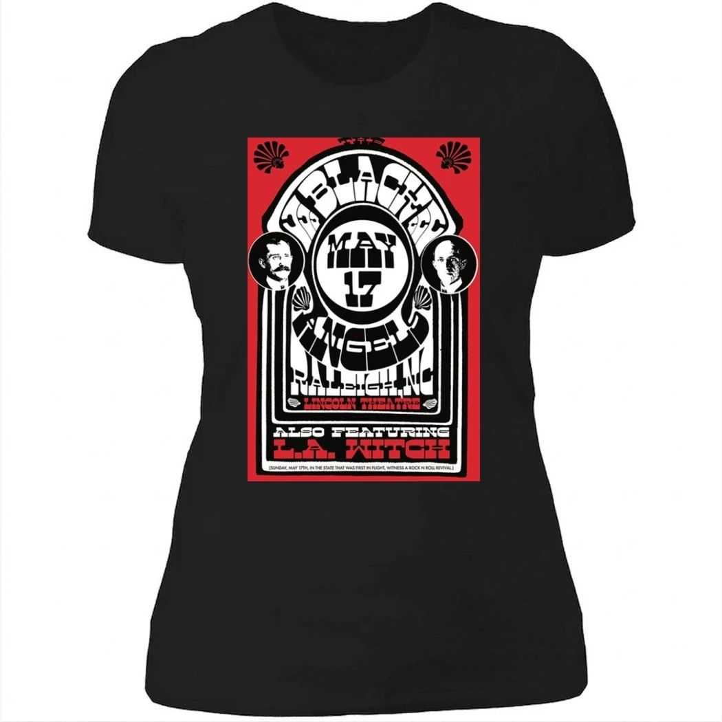 The Black Angels May 17 2026 Event Lincoln Theatre Raleigh Poster Shirt