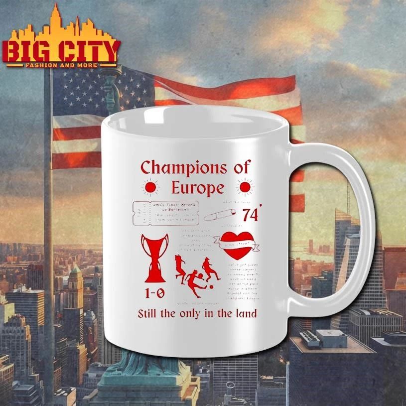 Arsenal Fc European Champions Champions Of Europe Still The Only In The Land Shirt