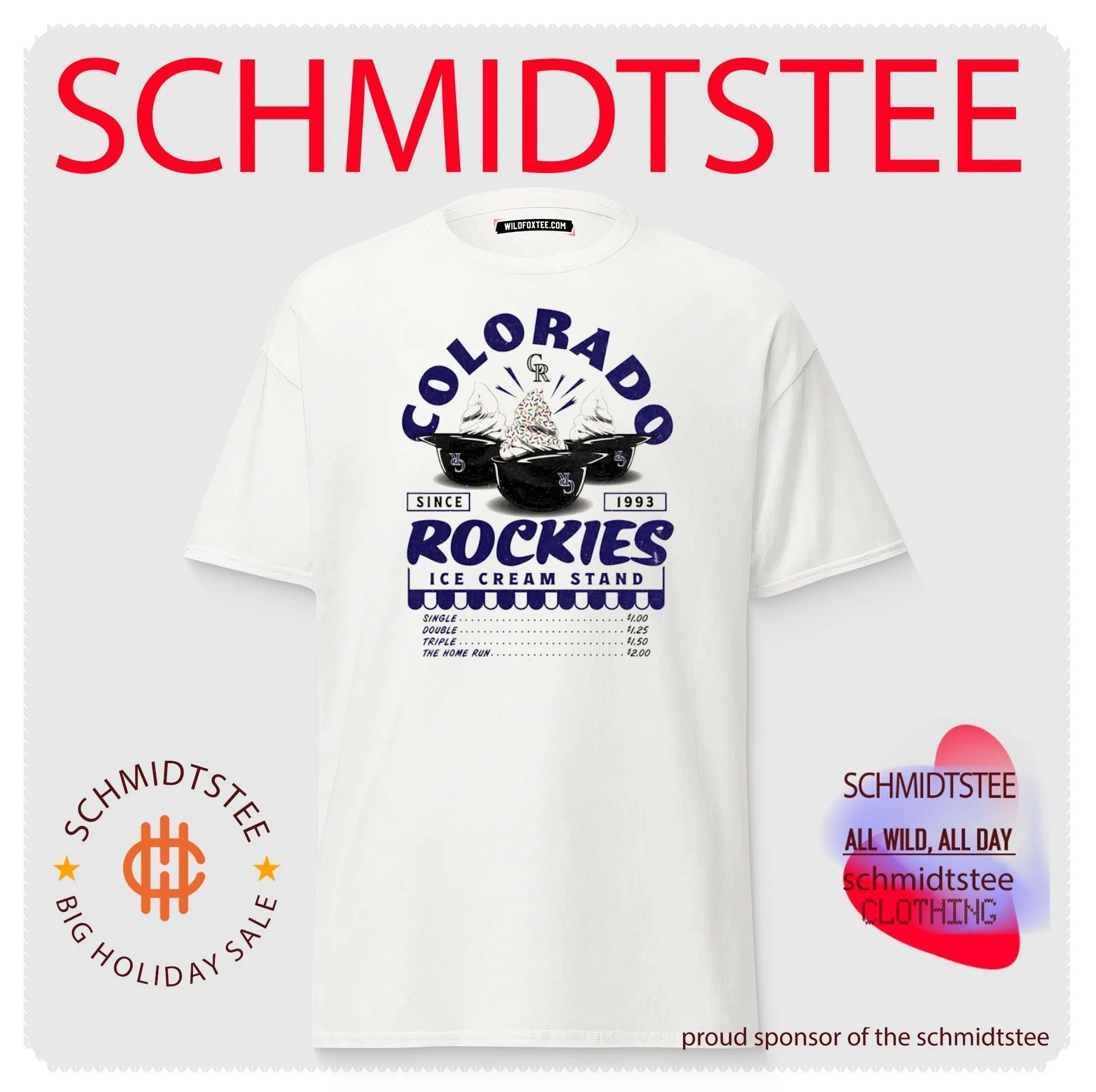 Colorado Rockies Ice Cream Stand shirt