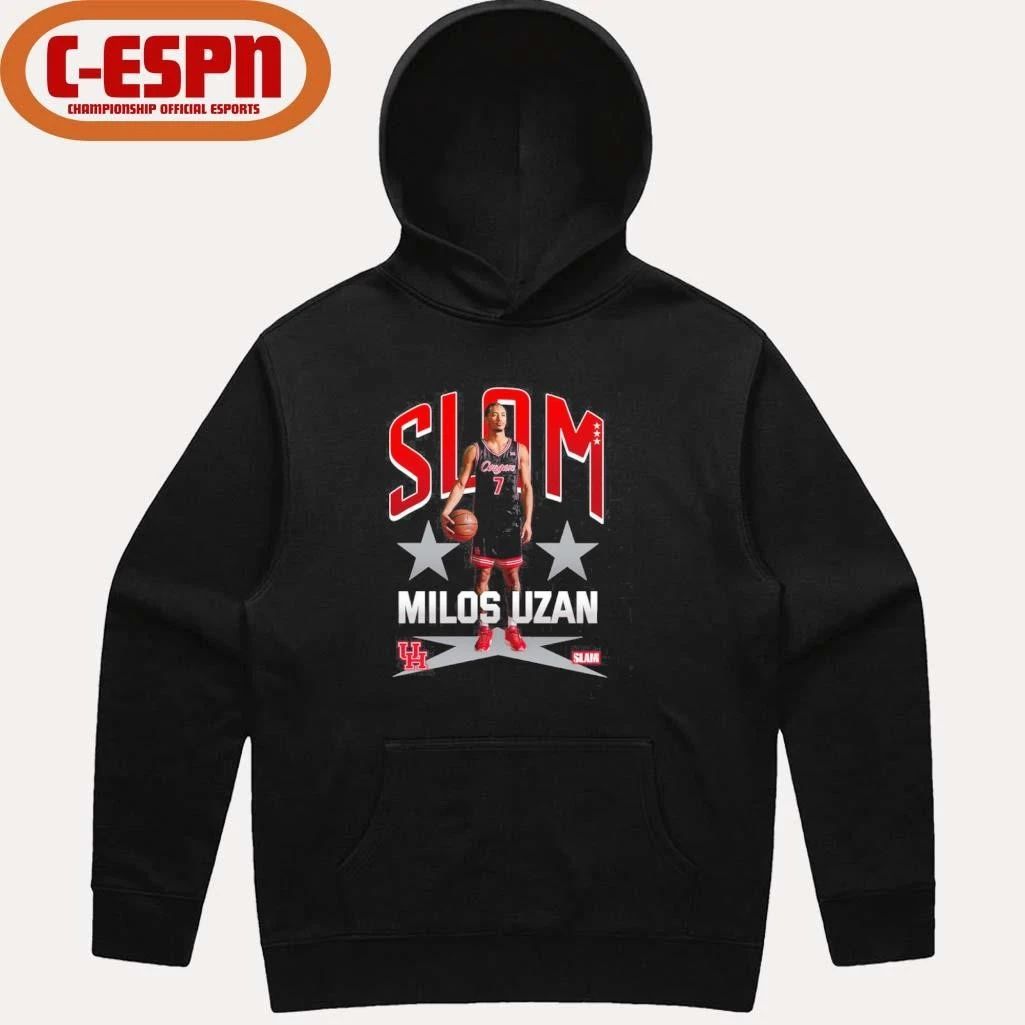 SLAM Houston Men’s Basketball Milos Uzan Remix Shirt