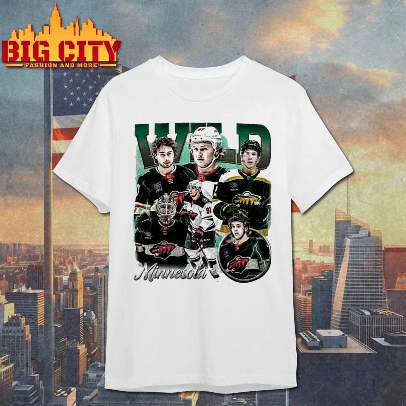 Minnesota Wild Ice Hockey Bootleg Comfort Shirt