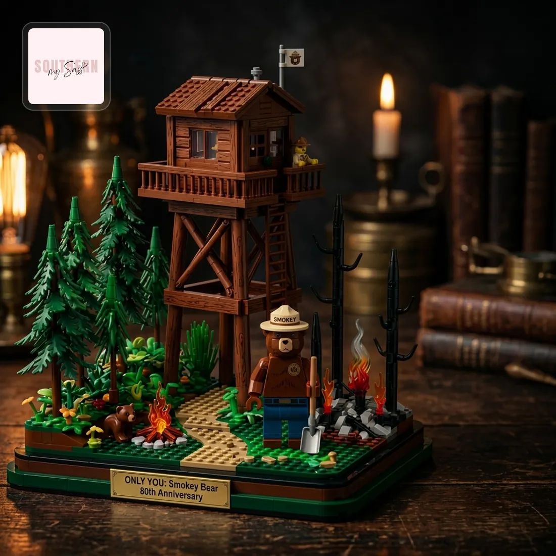 Smokey Bear 80th Anniversary Collector’s Edition Building Blocks Set