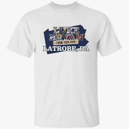 Luke Bryan Farm Tour 2026 in Latrobe, PA Shirt