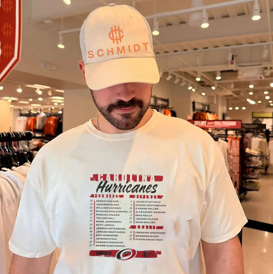 Carolina Hurricanes 2026 Stanley Cup Final Roster shirt
