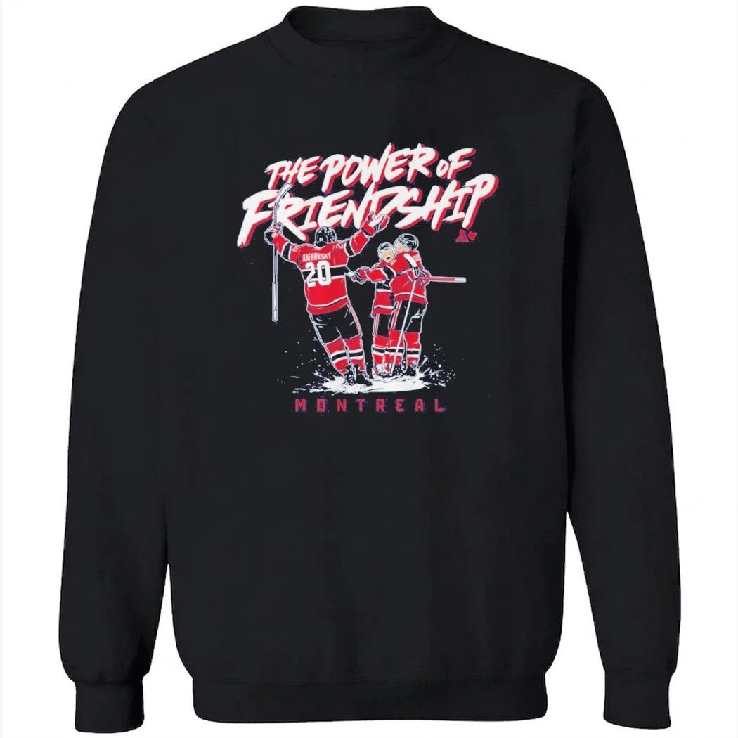Cole Caufield, Nick Suzuki, & Juraj Slafkovsky The Power of Friendship Shirt
